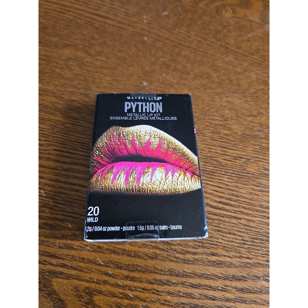 Maybelline NY Lip Studio Python Metallic Lip Makeup Kit, #20 WILD NEW - Picture 2 of 5